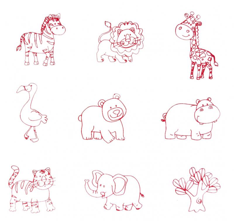 Woody Pečiatky Exotické zvieratká