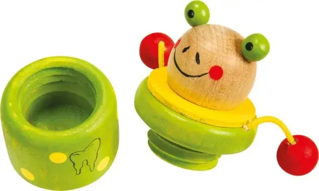 Small Foot Krabička na mliečne zúbky Zvieratká 1 ks