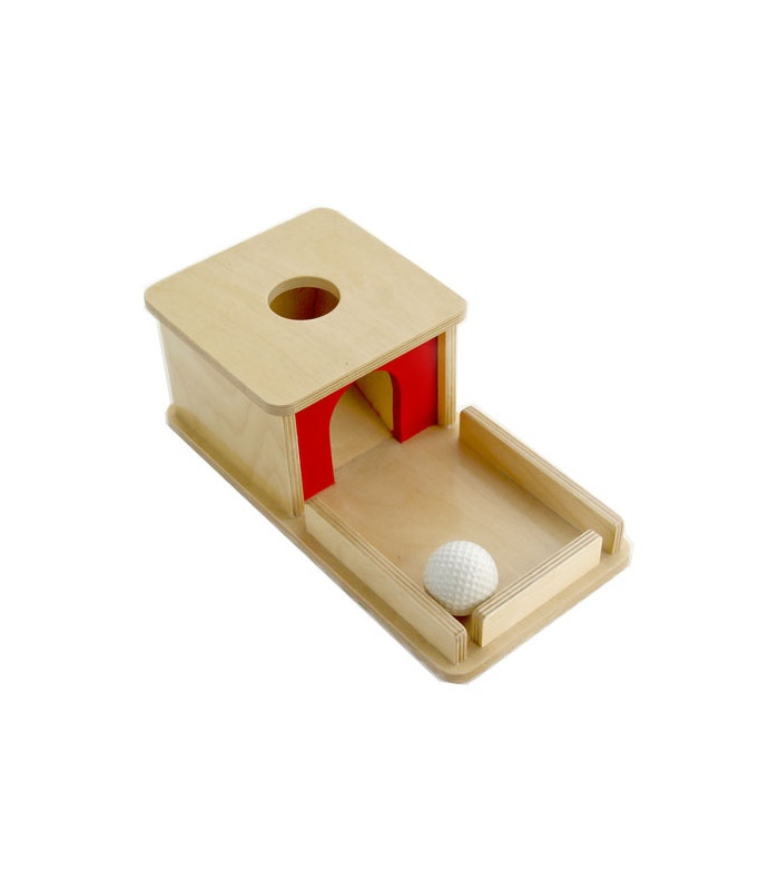 Montessori Krabička s táckou a guličkou