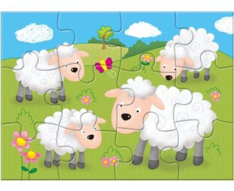 Galt 4 Puzzle v krabici - Farma