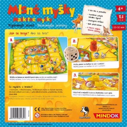 Mindok hra Mlsné myšky