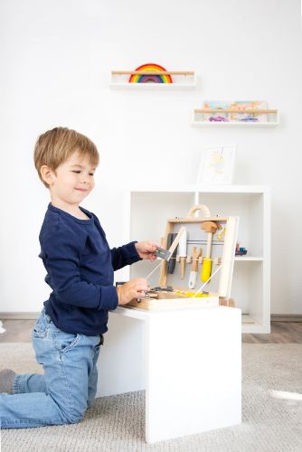 Small Foot Kufrík s náradím Miniwob