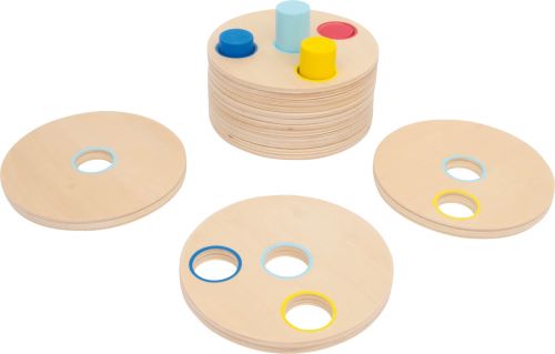 Small Foot Logická drevená nasúvacia hra