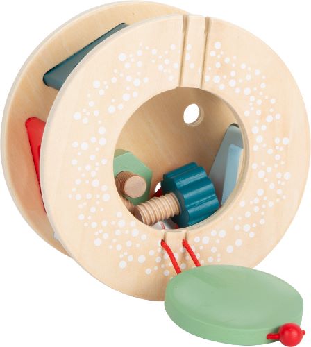 Small Foot Ťahací motorický Slimák s tvarmi