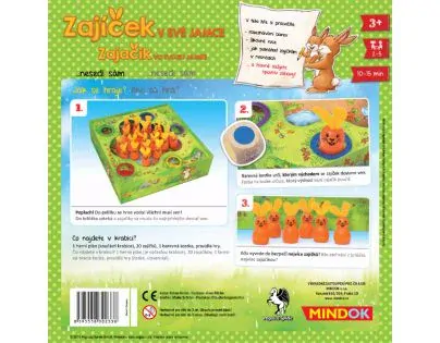Mindok hra Zajačik v svojej jamke