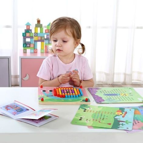 Tooky Toy Drevená mozaika malá