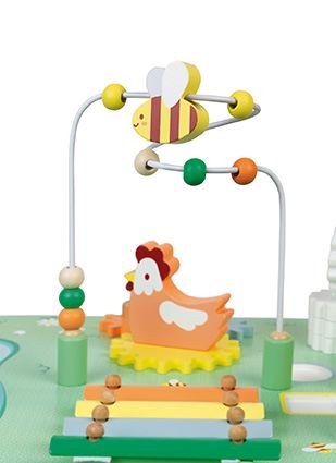 Janod Drevený motorický stolík s aktivitami