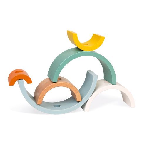 Janod Sweet Cocoon ťahačka Dúha