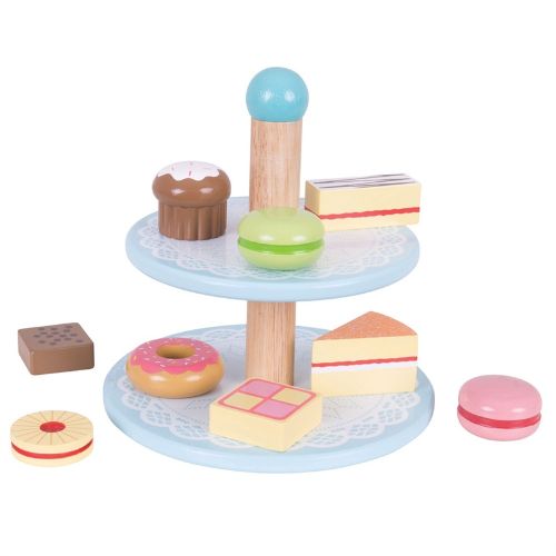 Bigjigs Toys Stojan s koláčikmi