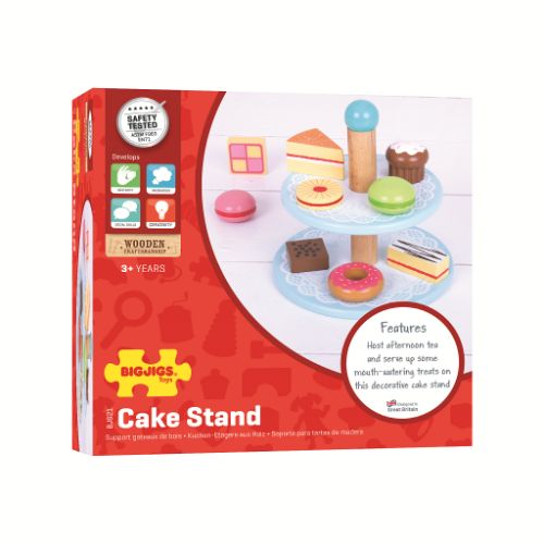 Bigjigs Toys Stojan s koláčikmi