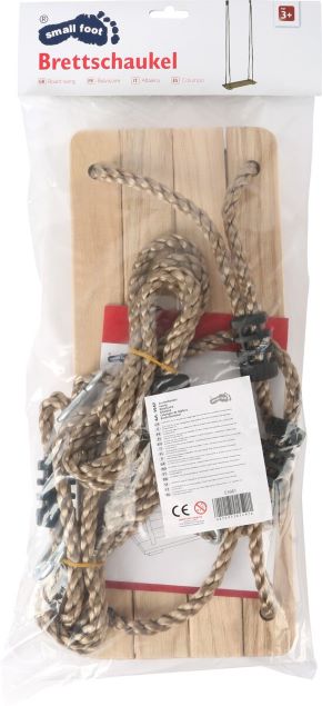 Small Foot Drevená hojdačka prírodná