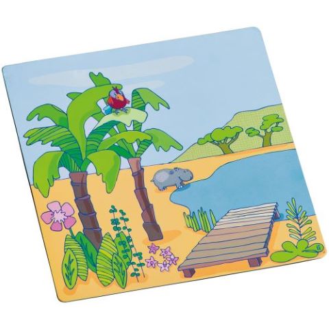 Haba Magnetická skladačka Obliekanie bábika Lilli 