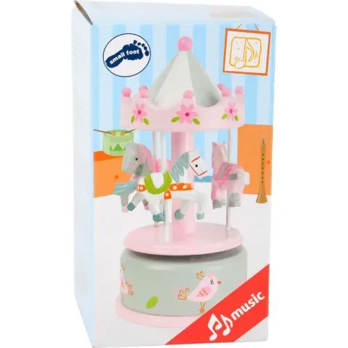 Small Foot Hracia skrinka Koníčkový kolotoč