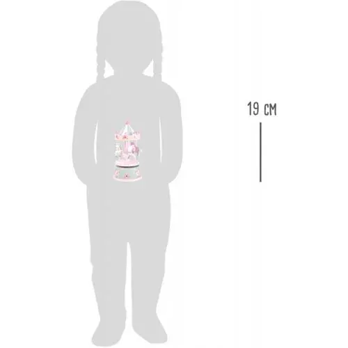 Small Foot Hracia skrinka Koníčkový kolotoč