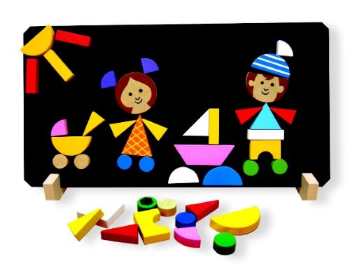 Detoa Magnetické puzzle Deti