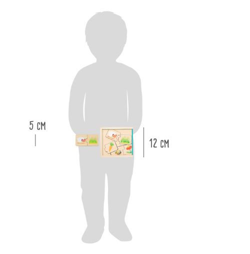 Small Foot Vzdelávacia hra Kŕmenie zvierat