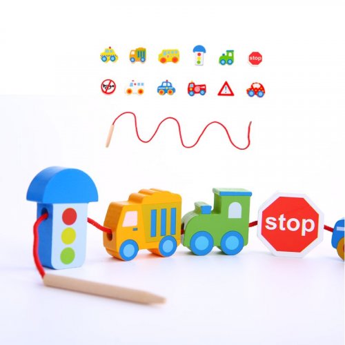 Tooky Toy Prevliekanie Doprava