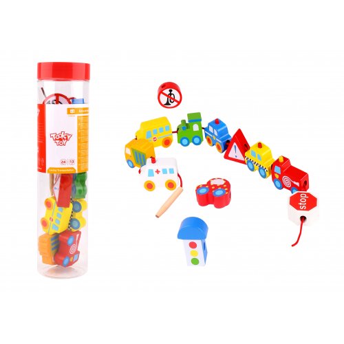 Tooky Toy Prevliekanie Doprava