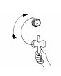 Goki Kendama hra pre deti modrá
