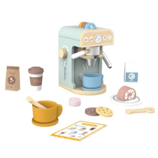 Tooky Toy Kávovar s príslušenstvom Pastel