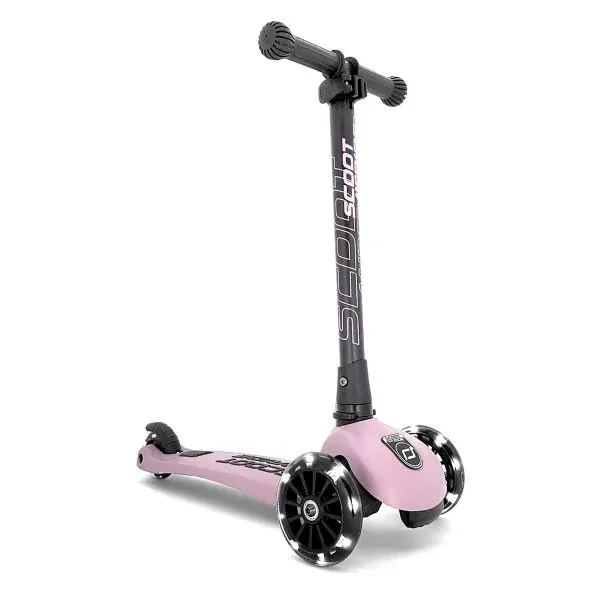 Scoot & Ride Detská kolobežka Highwaykick 3 LED rose