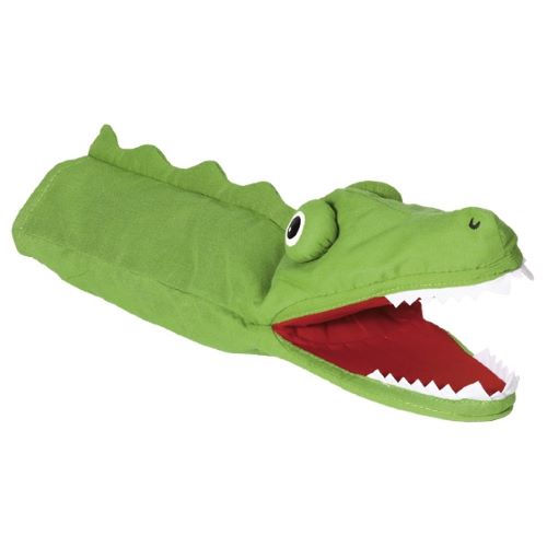 Goki Maňuška na ruku Krokodíl 32 cm