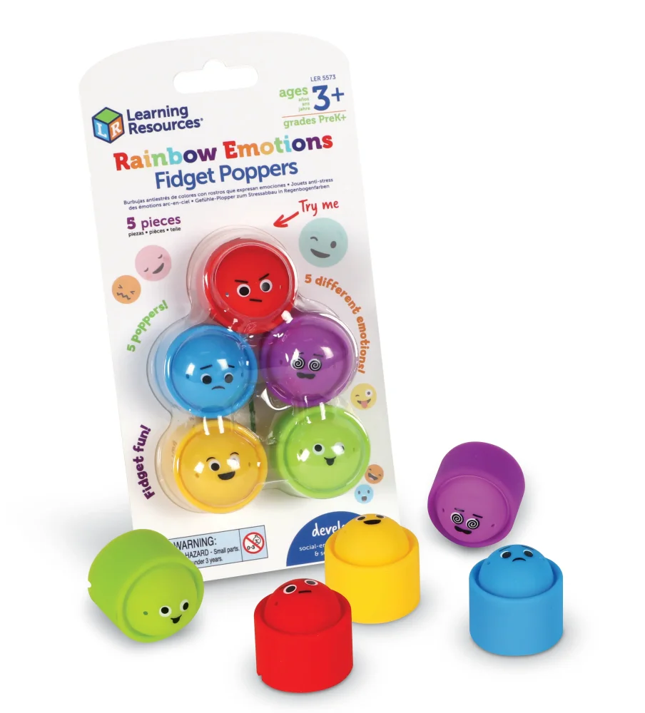 Learning Resources Dúhové emócie Pop It