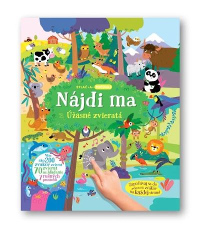 Nájdi ma - Úžasné zvieratá, zvuková kniha