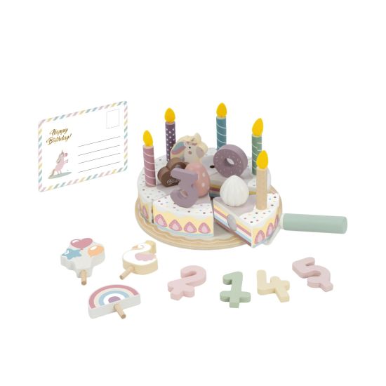 Tooky Toy Narodeninová torta so sviečkami