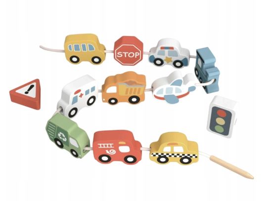 Tooky Toy Navliekanie Doprava