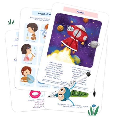 TROCHA INAK Logopédia – logopedické karty