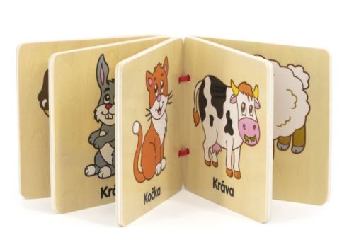 Viga Moja prvá drevená knižka Farma CZ