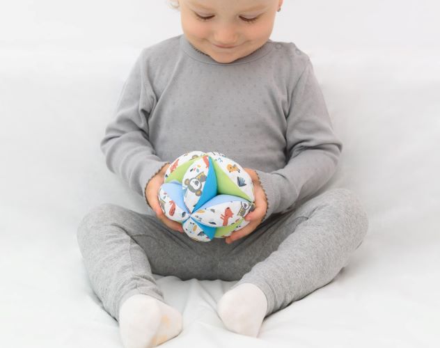 MyMoo Montessori úchopová loptička Zvieratká