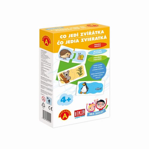 Alexander hra školou Čo jedia zvieratká