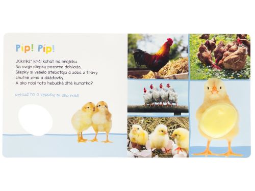 Leporelo Zvieratká z farmy - Počúvaj, kto to môže byť?