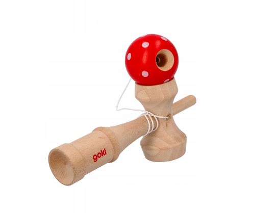 Goki Kendama hra pre deti červená