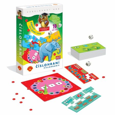 Alexander číslohranie 10 hier v 1