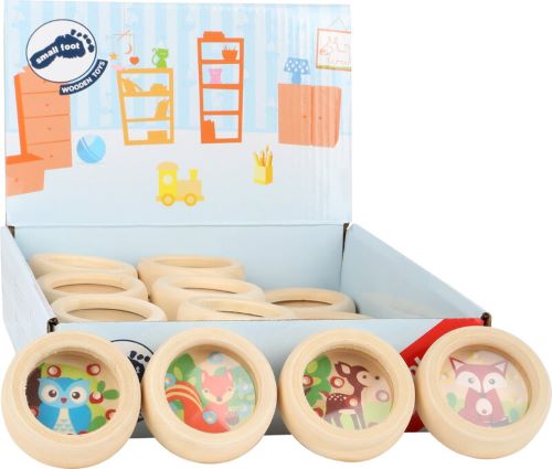 Small Foot Mini guličkový labyrint so zvieratkami 1 ks