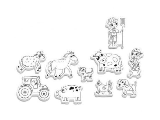 Crea Lign Penové pečiatky Moja farma