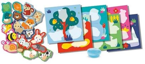 SES Moje prvé nalepovanie zvieratiek