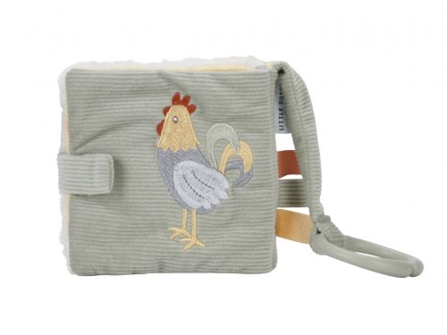 Little Dutch Závesná textilná knižka s aktivitami Farma