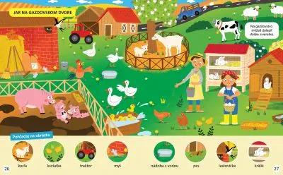Koliesko JAR – hravé úlohy s nálepkami