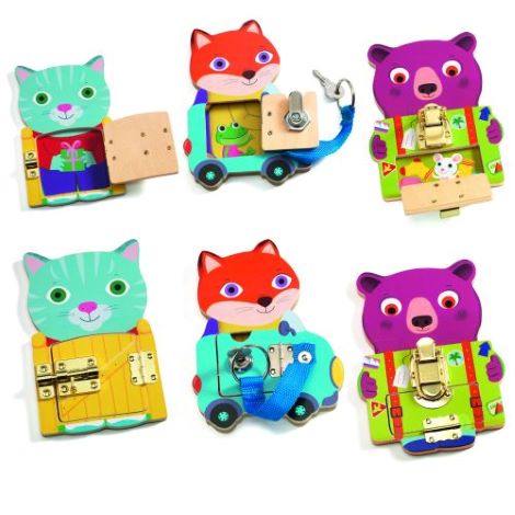 Djeco Locktou - drevená edukatívna hra