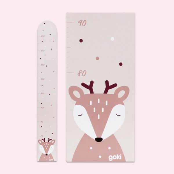 Goki Detský drevený meter Jelenček
