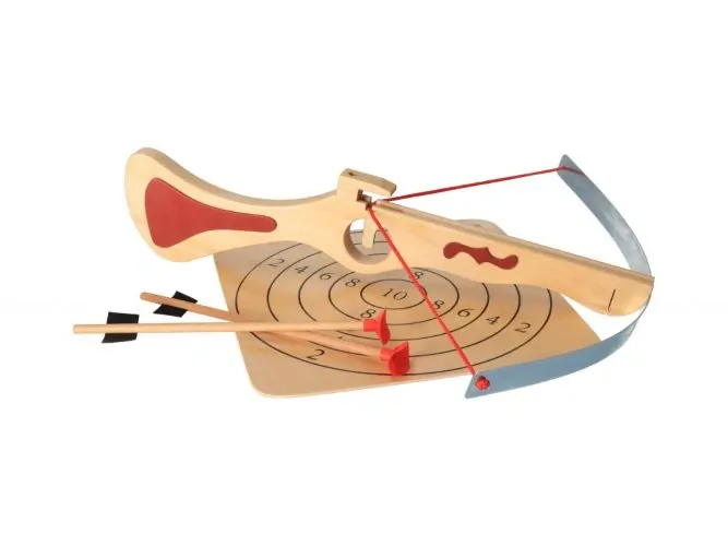 Small Foot Malá kuša so šípmi a terčom