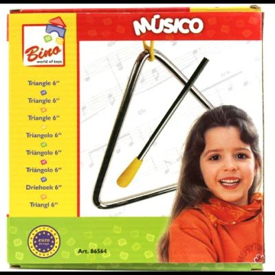 Bino Detský hudobný nástroj Triangel