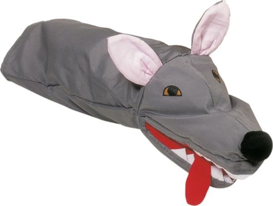 Goki Maňuška na ruku Vlk 32 cm