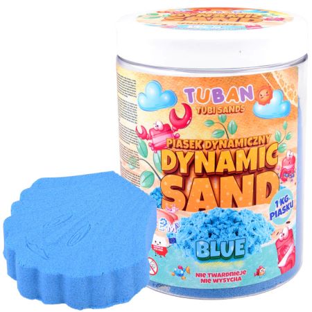 Tuban Dynamický piesok Modrý 1 kg 
