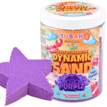 Tuban Dynamický piesok Fialový 1 kg