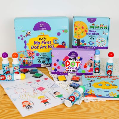 Tookyland Veľká kreatívna sada 4+1 Farby v tube